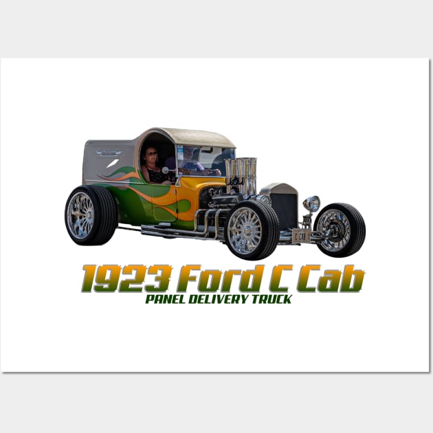 1923 Ford C Cab Panel Delivery Truck Wall Art by Gestalt Imagery